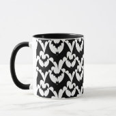 Mug Élégante chauves-souris noires Motif gothique d'Ha (Gauche)