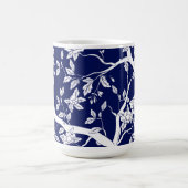 Mug élégante Chinoiserie Bleue et Blanche (Centre)