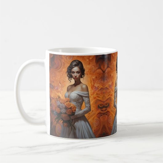 Mug Elégante collection de Mariages floraux (Gauche)