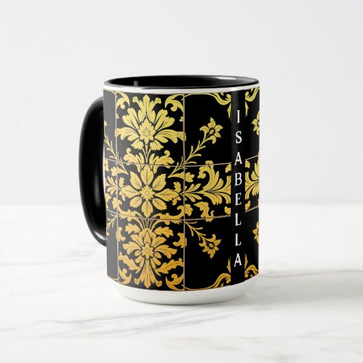 Mug Elégante Collection Florale Luxe tendance (Devant gauche)