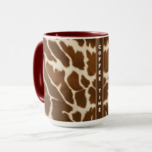 Mug Élégante collection populaire de vache Faux cuir