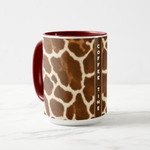 Mug Elégante collection tendance Vache Faux cuir
