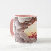 Mug Elégante conception Abstraite de rupture de mur av (Devant gauche)