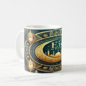 Mug Elégante conception de l'Aïd Moubarak (Devant gauche)