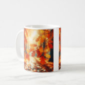 Mug Elégante Coupe de Conception Feuille (Devant gauche)