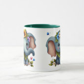 Mug Elégante Coupe Eléphant Design (Centre)