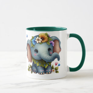 Mug Elégante Coupe Eléphant Design