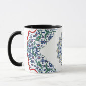 Mug Elégante décoration orientale bleu perse (Gauche)