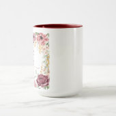 Mug Élégante fleur rose pastel Proverbes 31 (Centre)
