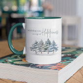 Mug Elégante forêt aquarelle