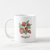 Mug Elégante fraises rouges Plutôt personnalisée (Gauche)