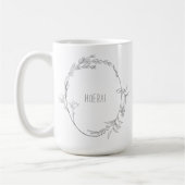 Mug Elegante Hoera je deviens ton annonce Tante Mok (Gauche)