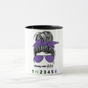 Mug Élégante jusqu'à... Drôle de moto