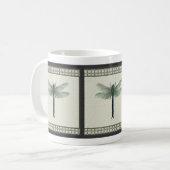 Mug Élégante libellule bleue (Devant gauche)