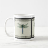Mug Élégante libellule bleue (Gauche)