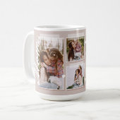 Mug Élégante Maman Script Snapshot Fête des Mères Phot (Devant gauche)