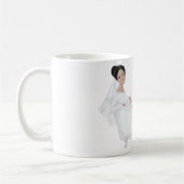 Mug Élégante mariée se détendre dans la Mariage de bai (Gauche)