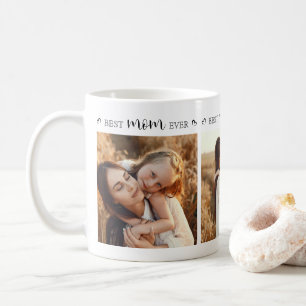 Mug Élégante Meilleure Maman Jamais Personnalisée Phot
