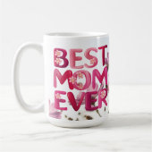 Mug Élégante mère moderne de la meilleure maman jamais (Gauche)