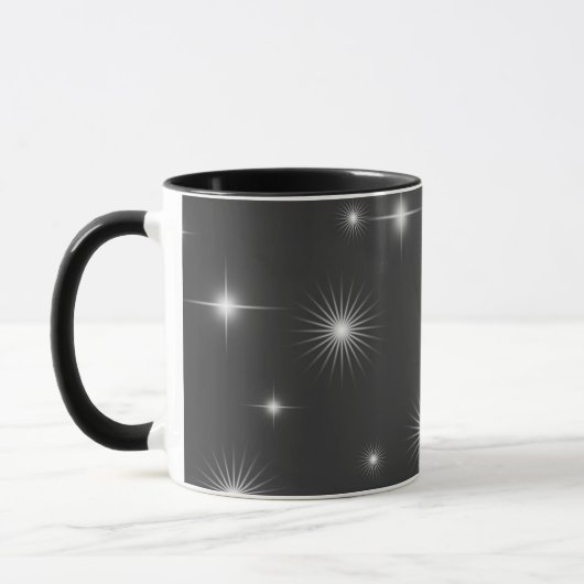 Mug Élégante nuit étoilée (Gauche)