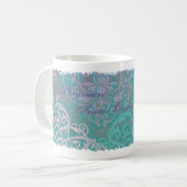 Mug Elégante orchidée inca péruvienne (Devant gauche)