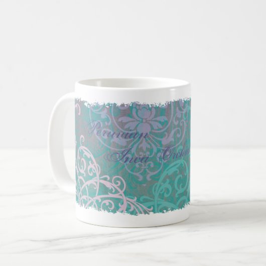 Mug Elégante orchidée inca péruvienne (Devant gauche)