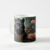 Mug Élégante Panthère noire (Devant gauche)