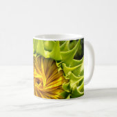 Mug Elégante photo de tournesol jaune (Devant droit)