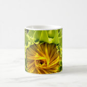 Mug Elégante photo de tournesol jaune (Centre)