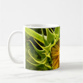 Mug Elégante photo de tournesol jaune (Gauche)