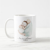 Mug Elégante sage-femme Doula mignonne bébé infirmière (Gauche)