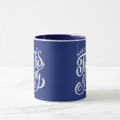 Mug Élégante typographie de Thanksgiving (Centre)