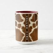 Mug Élégante Vache Faux Cuir Collection moderne (Centre)