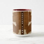 Mug Elégante Vache Faux Cuir Collection tendance (Centre)