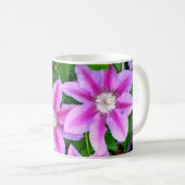 Mug Élégante végétation boho rose (Devant droit)