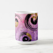 Mug Élégantes perruques de noir et d'or (Centre)