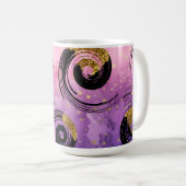 Mug Élégantes perruques de noir et d'or (Devant droit)