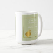 Mug Élégants Enseignants Golden Pastel Retraite Party (Devant droit)