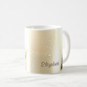 Mug Élégants,Sapins de Style,Père Noël Rennes (Devant droit)