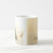 Mug Élégants,Sapins de Style,Père Noël Rennes (Centre)
