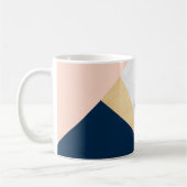 Mug Eléged marble gold peach (Gauche)