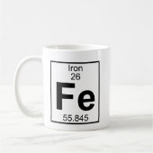 Mug Élément 026 - Fe - Fer (plein) (Gauche)