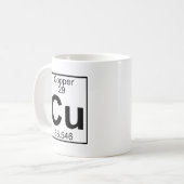 Mug Élément 029 - Cu - cuivre (plein) (Devant gauche)