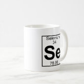 Mug Élément 034 - Se - Sélénium (plein) (Devant droit)