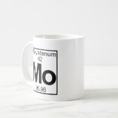 Mug Élément 042 - MOIS - Molybdène (plein) (Devant gauche)