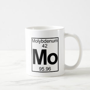 Mug Élément 042 - MOIS - Molybdène (plein)