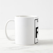 Mug Élément 045 - Rhésus - Rhodium (plein) (Gauche)