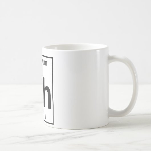 Mug Élément 045 - Rhésus - Rhodium (plein) (Droite)