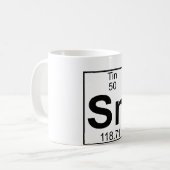Mug Élément 050 - Sn - étain (plein) (Devant gauche)