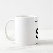 Mug Élément 050 - Sn - étain (plein) (Gauche)